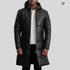 Shadow Quilt Leather Coat