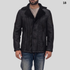 Arctic Peak Leather Coat
