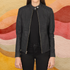 Women Distressed Black Leather Biker Jacket