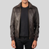 Mocha Stealth Leather Jacket
